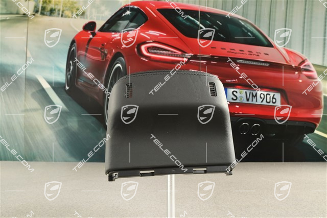 Upper switch housing, Leather, Black