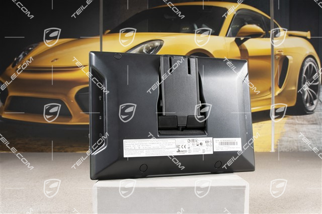 Zestaw multimedialny tylnych foteli, Czarny