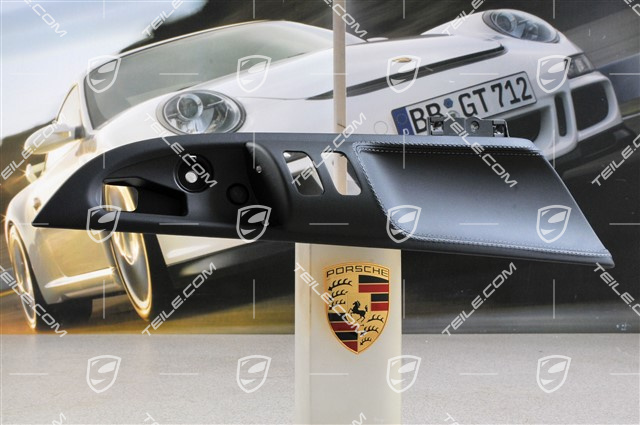 Einsatz, Griffmulde, Leder, Schwarz, Coupe/Targa, LL/L