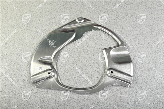 Front axle disc brake protective plate, PCCB, L