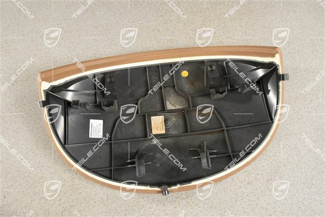 Instrument box, Leatherette, Havanna