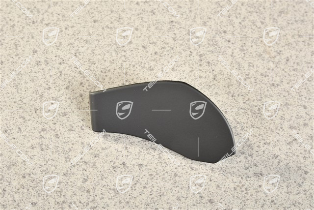 Blenda tapicerki drzwi, czarna, R