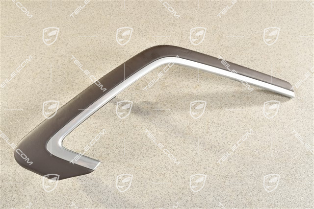 Zuziehgriff, Leder, Espresso, L