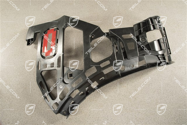 Holding / support rail, rear bumper,  lateral, L