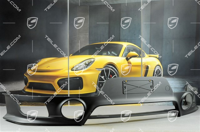 GT2RS Stoßstange hinten, Unterteil