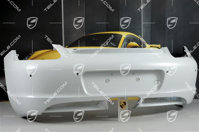 Zderzak tylny, z otworami na czujniki parkowania