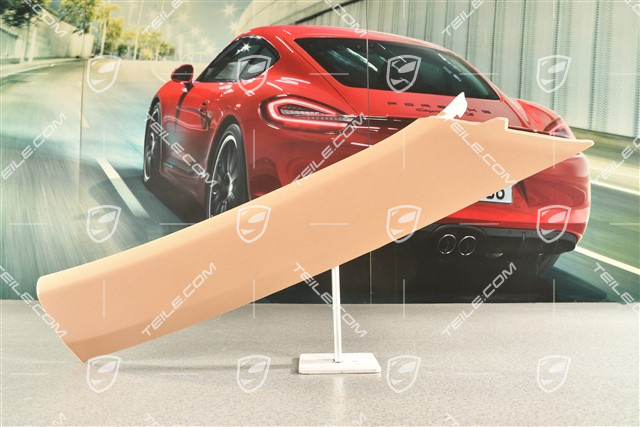 Górna część słupka A, materiał beżowy, Bose, L