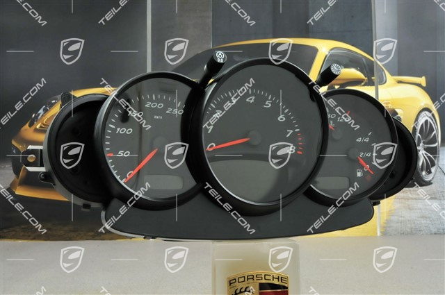 Instrument cluster, 5th-speed manual transmission, standard package Instrument cluster, 5th-speed manual transmission, standard package
