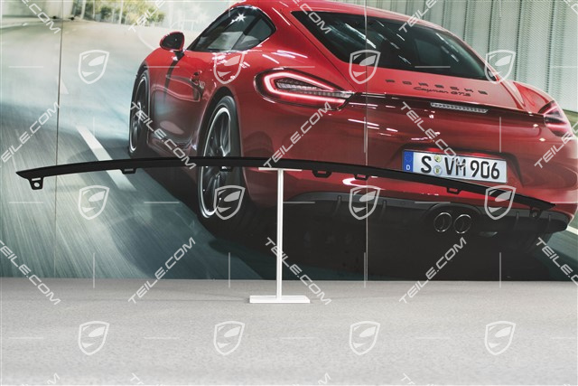 Disc / cover trim lower for front bumper retaining frame centre, Black