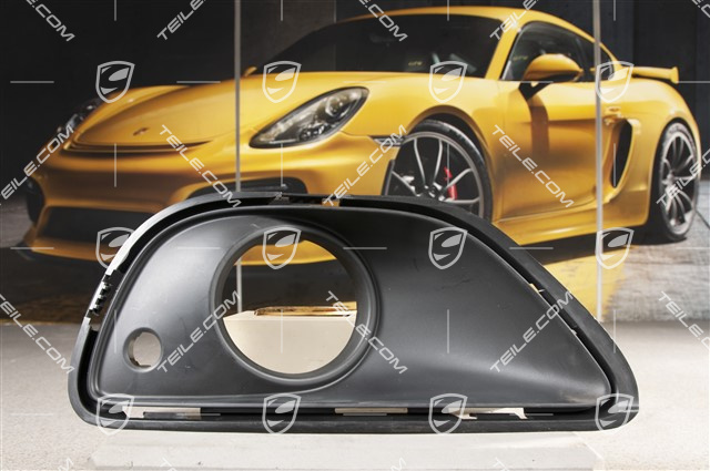 Blende / osłona halogenu, czarna, L