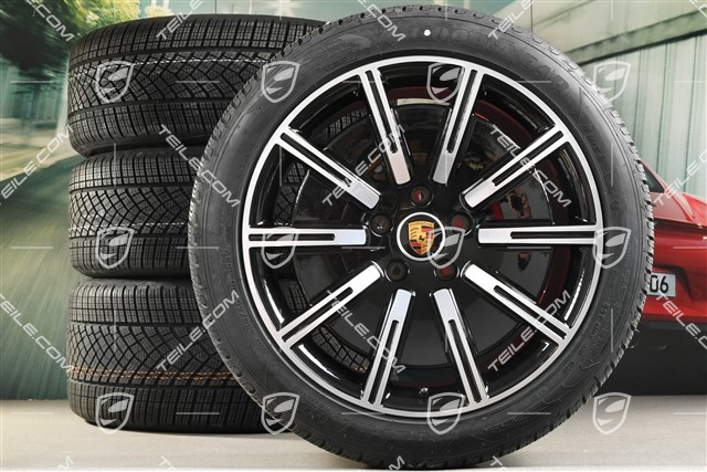 20-inch Sport Aero winter wheel set, rims 9J x 20 ET54 + 11J x 20 ET60, Goodyear winter tyres 245/45 R20 + 285/40 R20