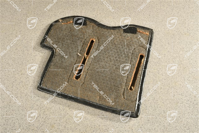 Bodenbelag, Schwarz, L