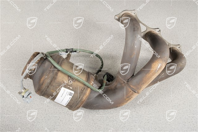 Exhaust manifold, with Lambda probe, GT3, L