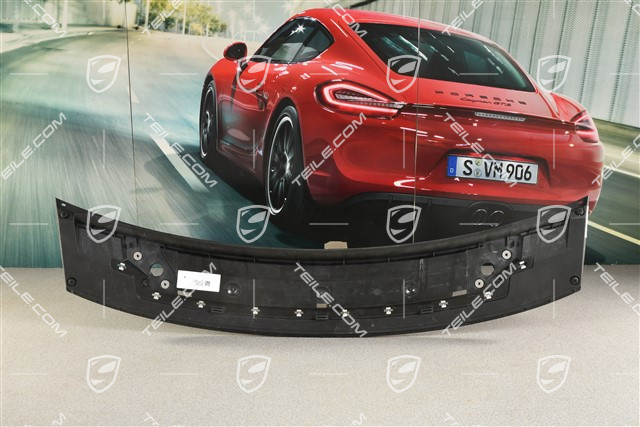 Heckspoiler Unterteil, Schwarz matt