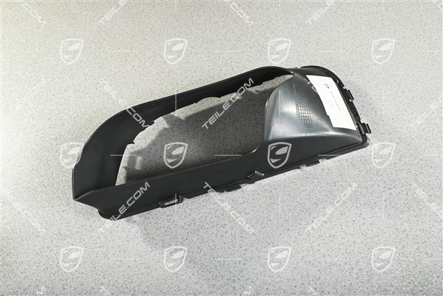 Prowadnica powietrza Turbo / GTS, czarna satyna, R