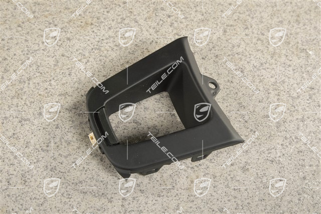 Steering wheel cover trim with heating button, Black