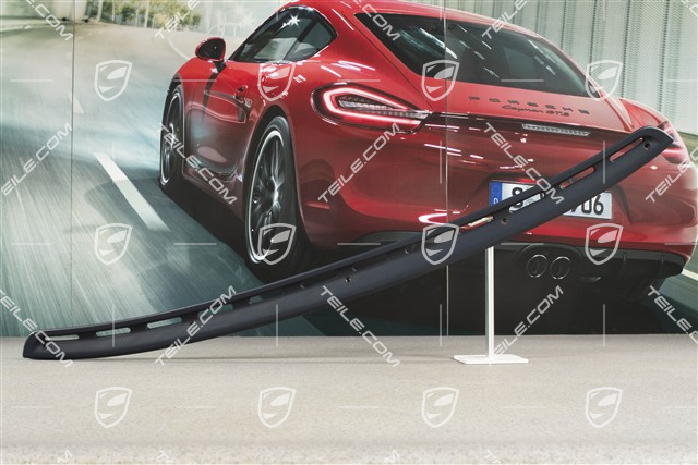 Defroster trim, Cobalt blue