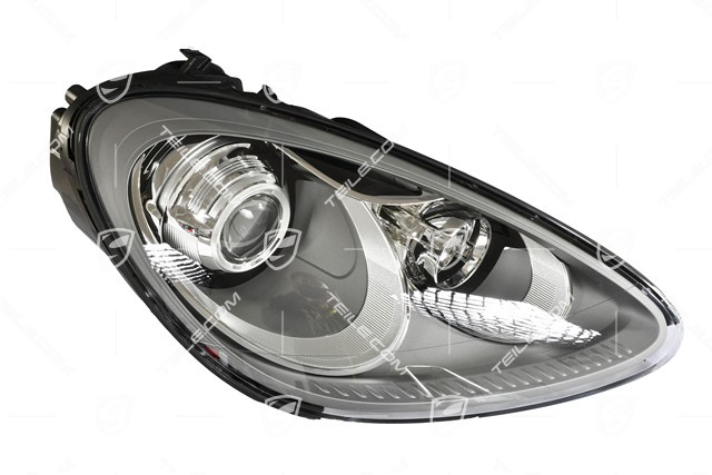 Xenon-Scheinwerfer, komplett, ohne Steuergerät und Xenonbirne D1S, ohne Kurvenlicht, R