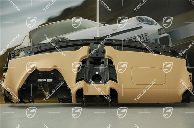 Schalttafelverkleidung, Leder, luxorbeige