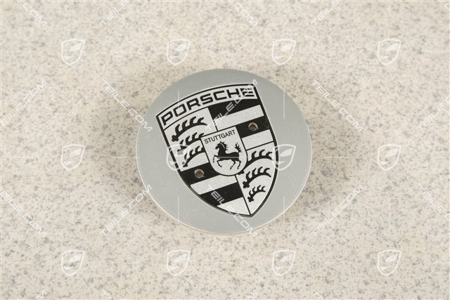 Hub cap, convex, brilliant chrome finish