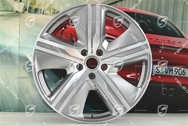 22" felga Macan Exclusive Design, 11J x 22 ET47, lewa