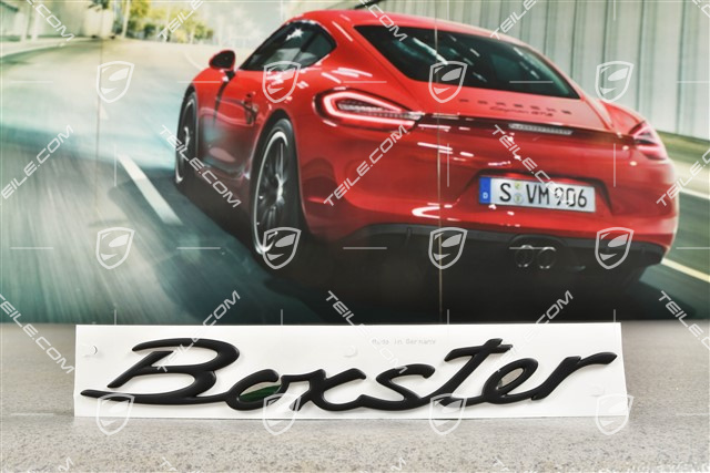 "Boxster" Schriftzug