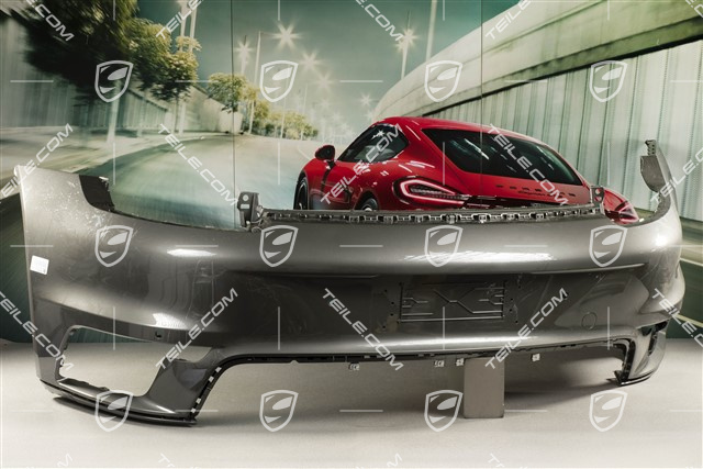 Stoßstange hinten, Turbo, mit Löchern für Einparkhilfe und Rückfahrtkamera