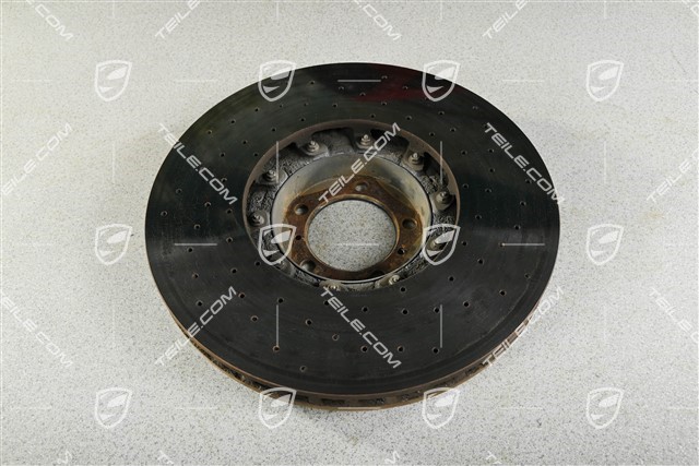 PCCB ceramik brake disc, 20-inch / 420mm, L, damged