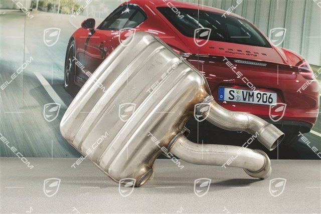 Tłumik, Carrera S/4S, (China, Korea), R