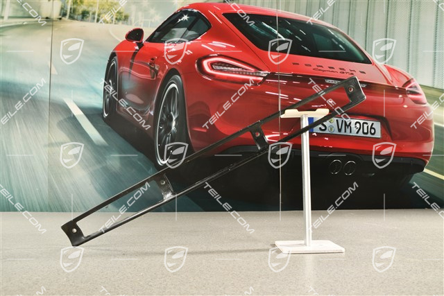 Fresh air grille frame, Black