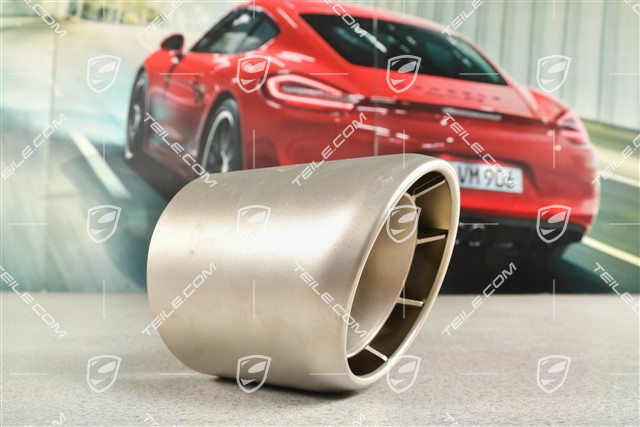 GT4, Abgasendrohr, Weissach Paket, L