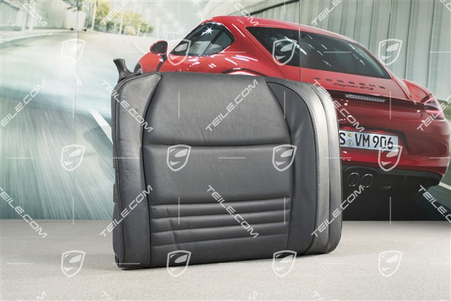 Notsitzrückenlehne, leder, metropolblau, Cabrio, R