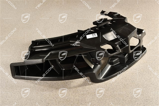 Rear bumper retaining strip, L