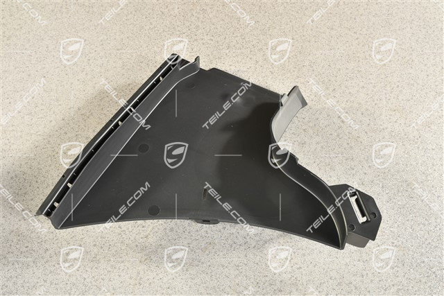 Turbo / Turbo GT, Air guide / duct, black matte, R