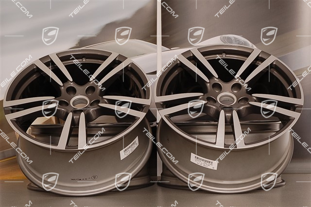 21-inch wheel set Turbo II, wheel rims 10J x 21 ET50