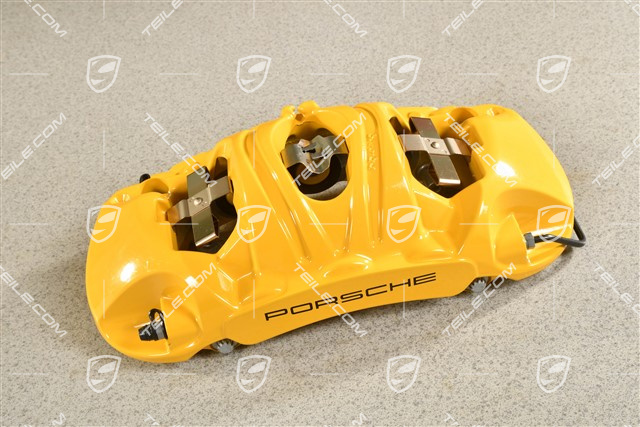 718 Spyder / Spyder RS, Zacisk przedni PCCB / hamulce ceramiczne, żółty, L