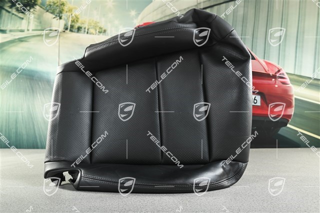 Seat Cushion Leather Black, Sports seat, 4 way adjustment, R