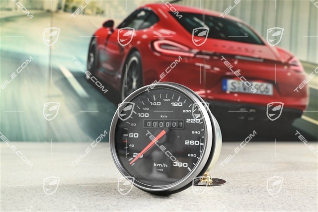 Geschwindigkeitsmesser / Speedometer / Tacho, für Fahrzeuge mit Bordcomputer / Schaltgetriebe, 300 km/h