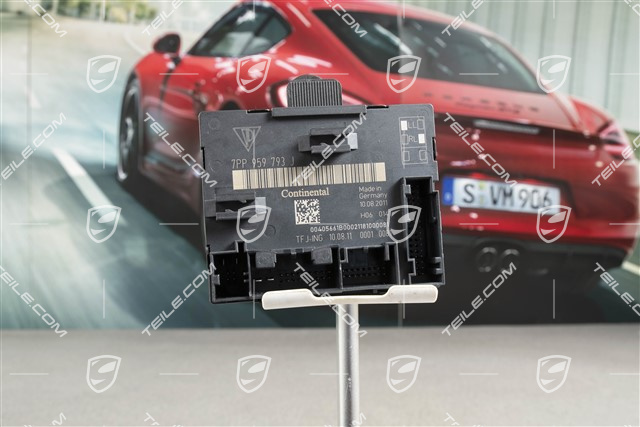 Control unit, drivers door