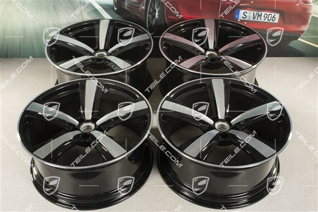 21-inch "Exclusive Design Sport", alloy wheels set, 9J x 21 ET26 + 10J x 21 ET19