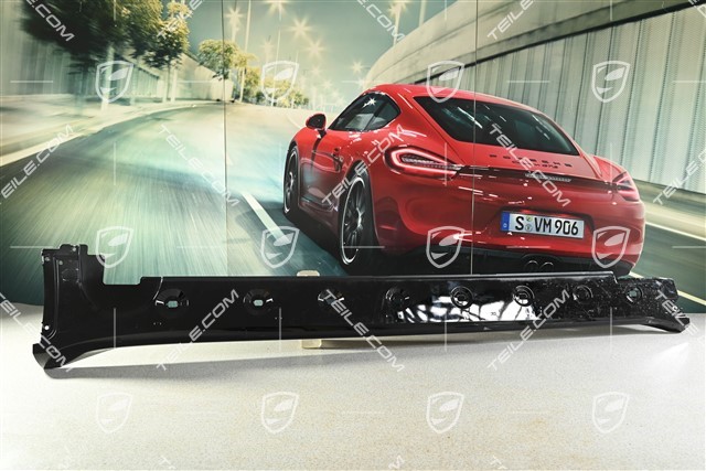 Sill cover / side skirt, paintable, L