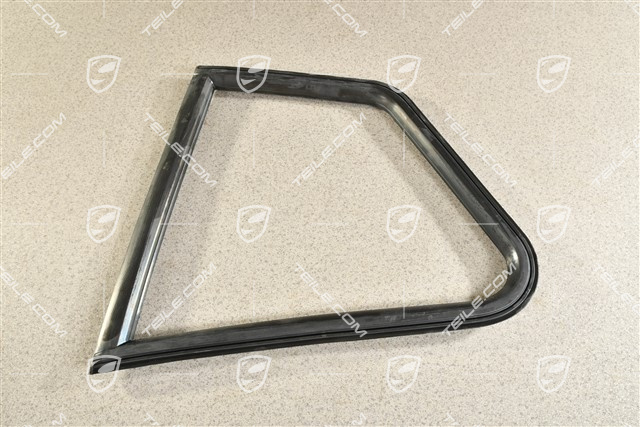 Sealing frame for rear quarter glass, L