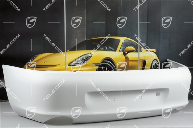 Rear bumper lining