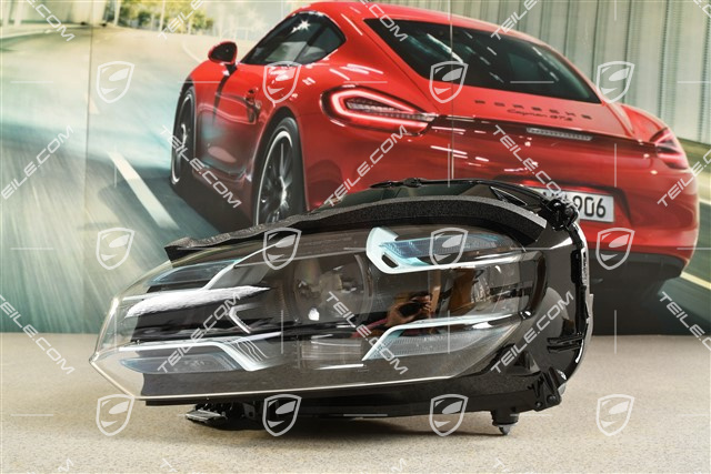 LED-Matrix Scheinwerfer, Schwarz, L