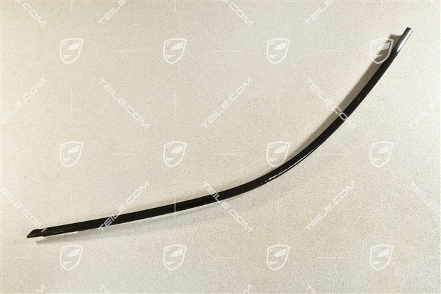 Zierleiste, seitlich, Schwarz Hochglanz, R