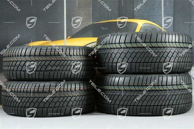 19" Winterräder Satz "Cayman S", Felgen 8J x 19 ET57 + 9,5J x 19 ET45 + NEUE Continental WinterContact TS 830P Winterreifen 235/40 R19 + 265/40 R19, ohne RDK-Sensoren