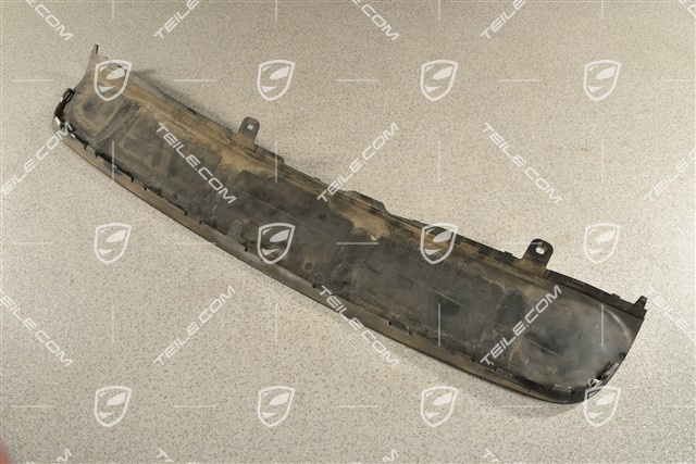 Blenda środkowa zderzaka tylnego, dolna, czarna