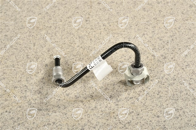 S, Brake line, rear caliper, R