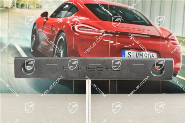 Front bumper number / Licence plate support, Turbo / GTS, small (RoW)