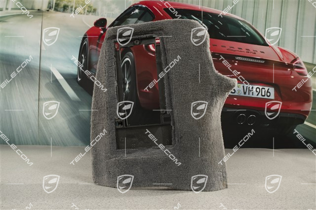 Verkleidung Sicherungskasten, Dunkelgrau / Natur, L